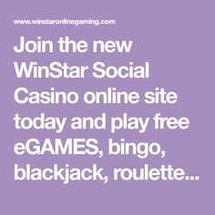 Winstar Free Online Gaming